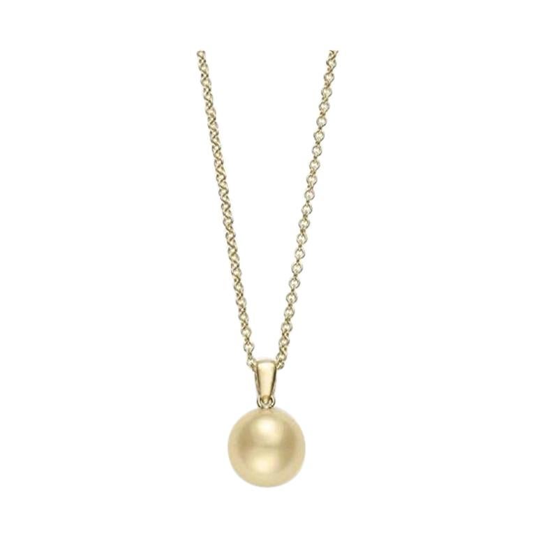 Mikimoto Golden South Sea Pearl Pendent PPS1002GK