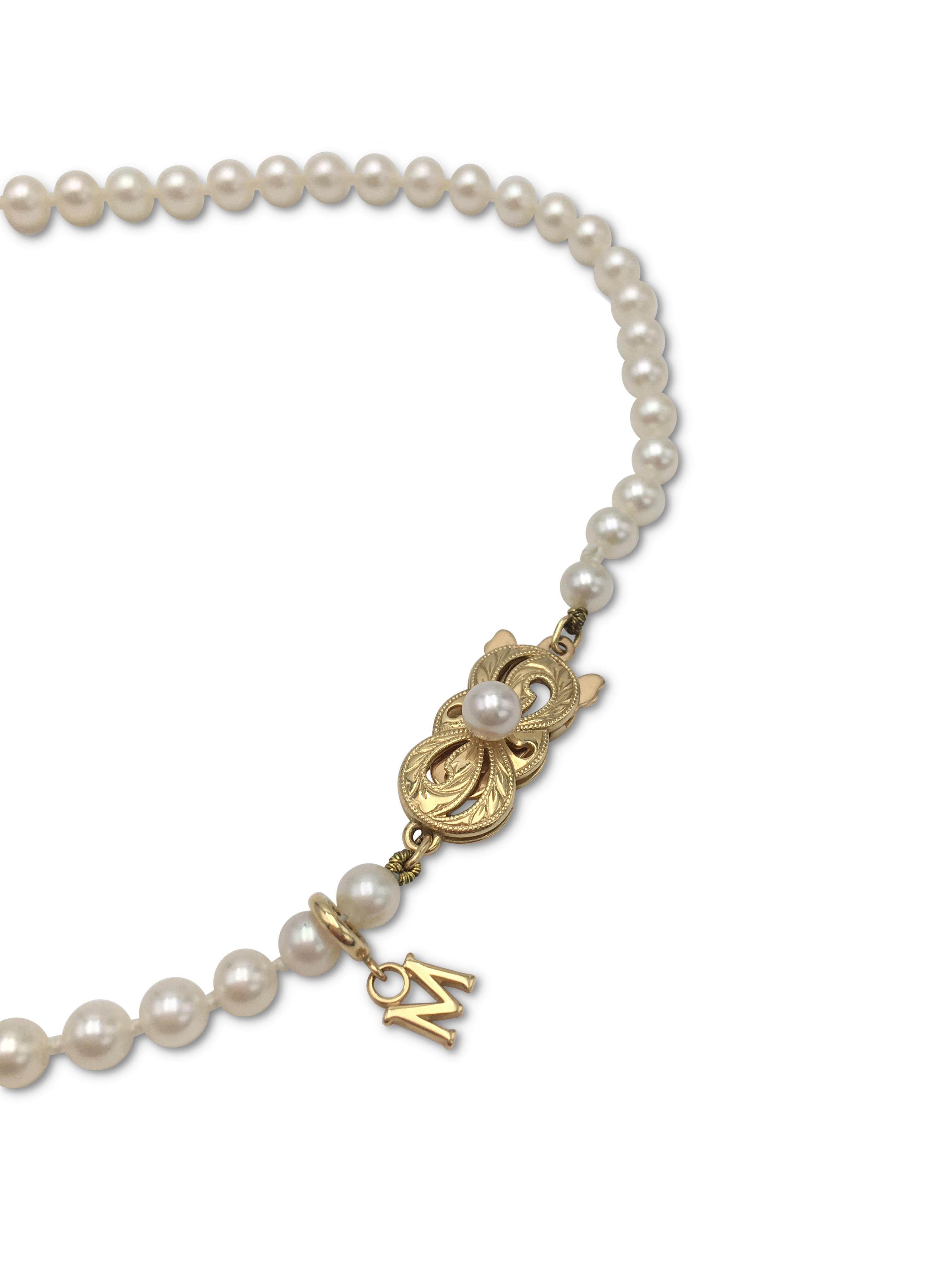mikimoto pearl necklace price
