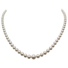 Mikimoto Graduated Pearl Necklace