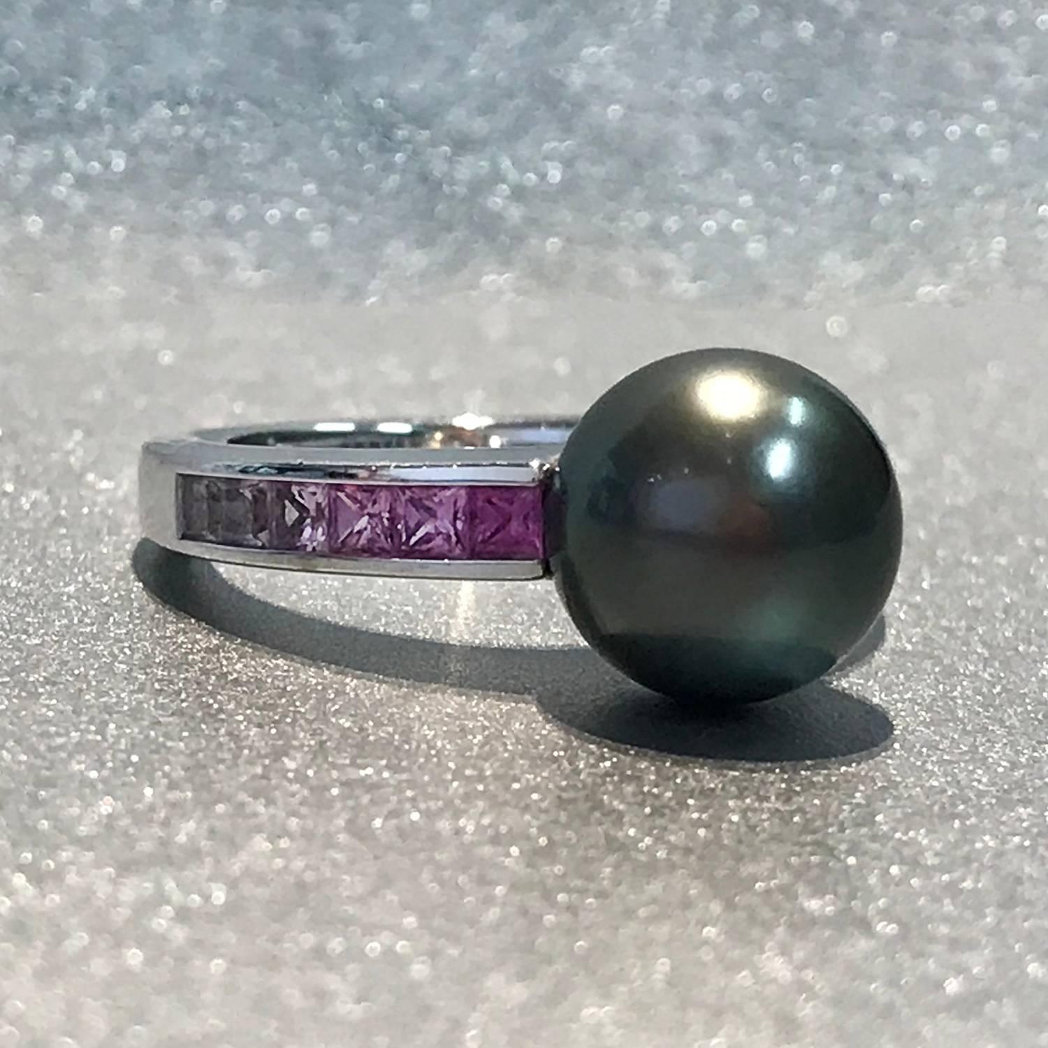 black sapphire pearl
