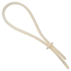 Mikimoto Japanese Akoya Cultured Pearl Y Style Necklace