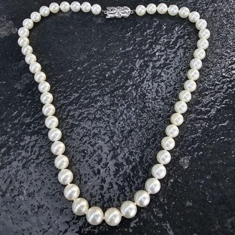 Women's Mikimoto Marilyn Monroe Pearl Strand Necklace 7-9mm 16