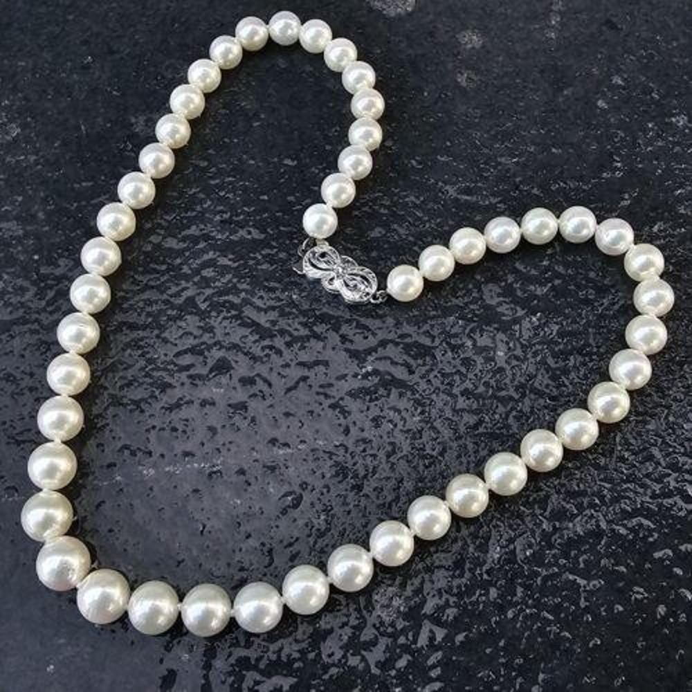 Mikimoto Marilyn Monroe Pearl Strand Necklace 7-9mm 16