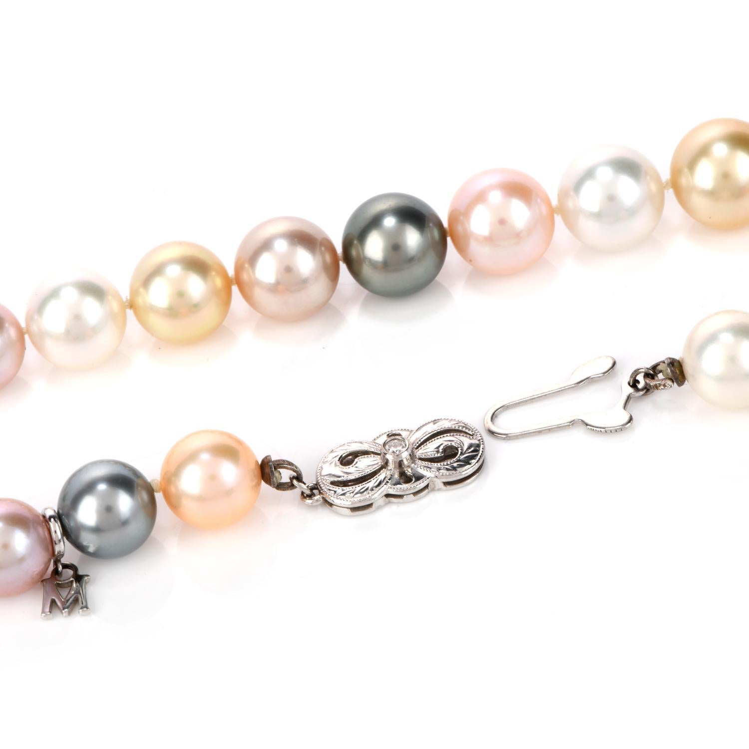 mikimoto south sea pearl necklace