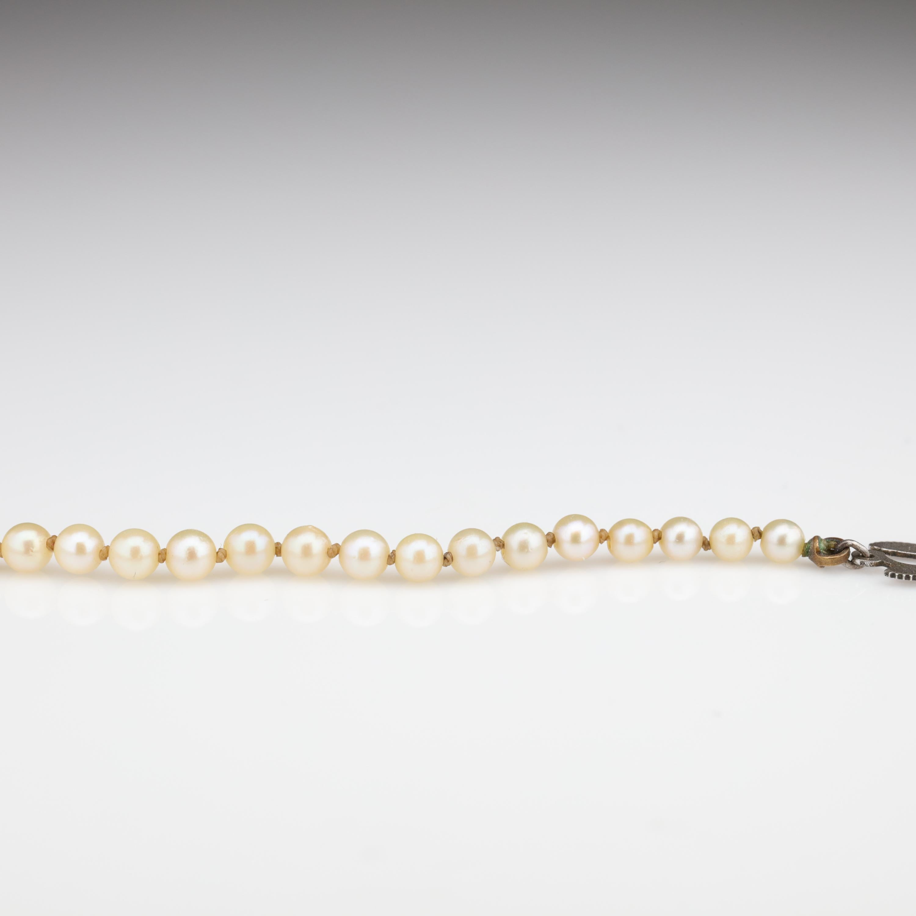 Mikimoto Original Strand of First Viable Cultured Pearls, circa 1920s 5