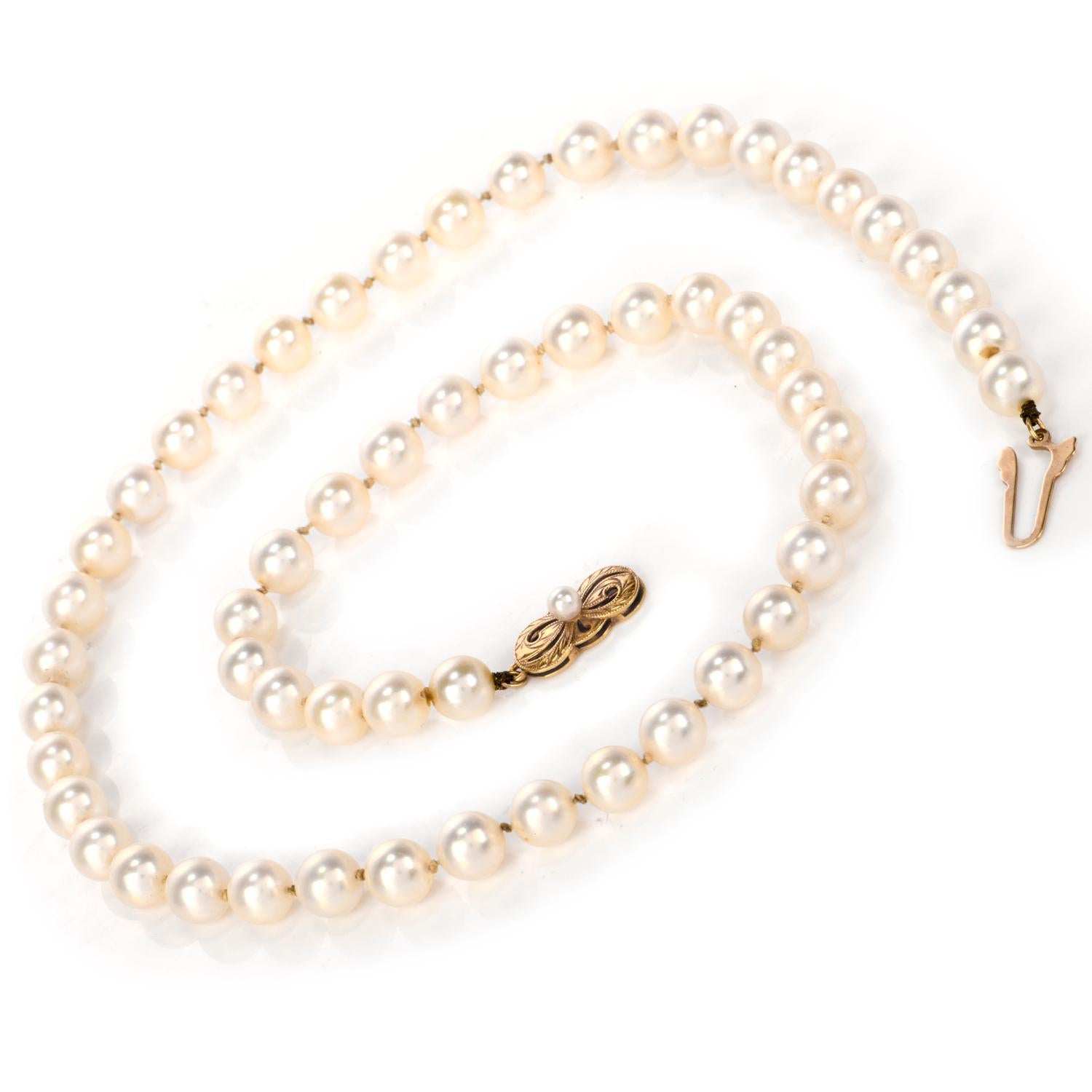 mikimoto clasp