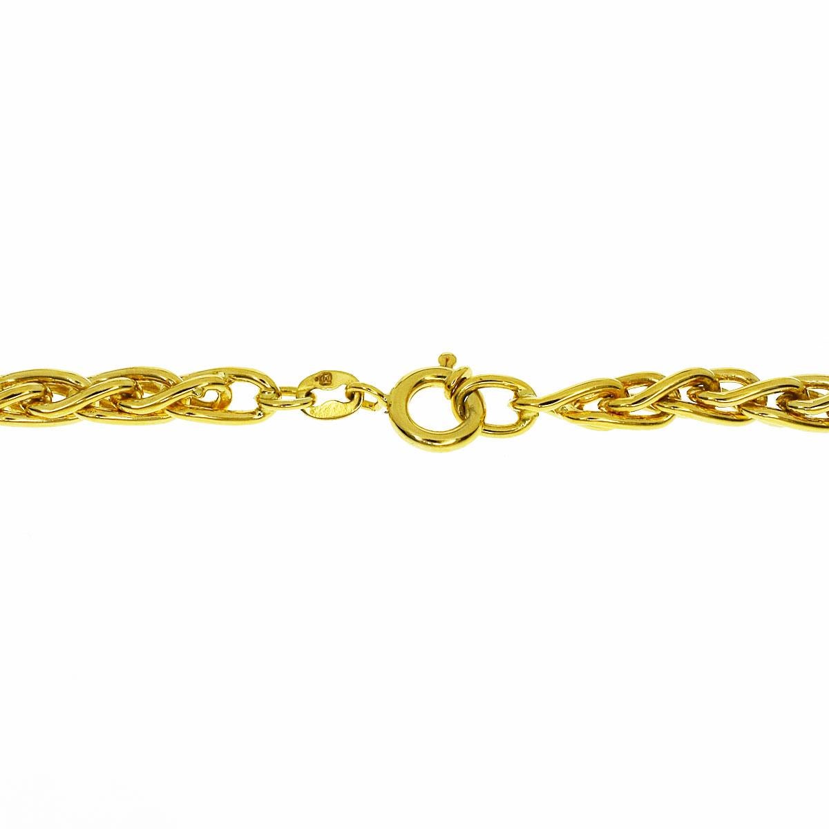 Mikimoto Pearl Diamond 18 Karat Yellow Gold Pendant Necklace In Good Condition In Tokyo, JP