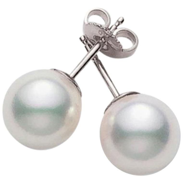 Mikimoto Pearl Earrings PES501W