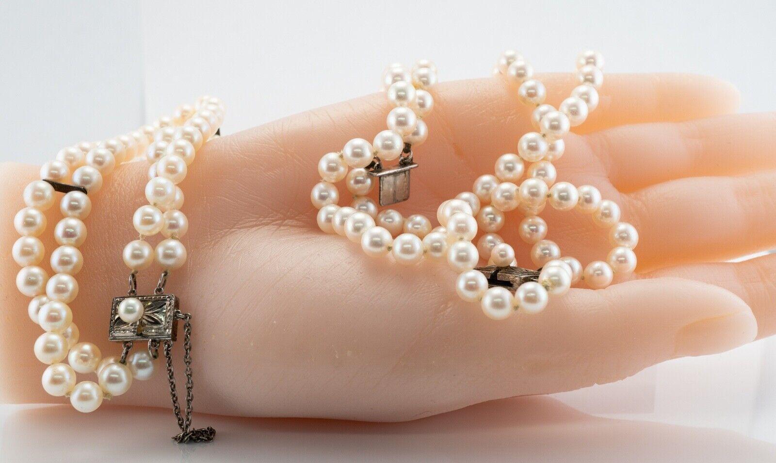 mikimoto pearl and diamond necklace