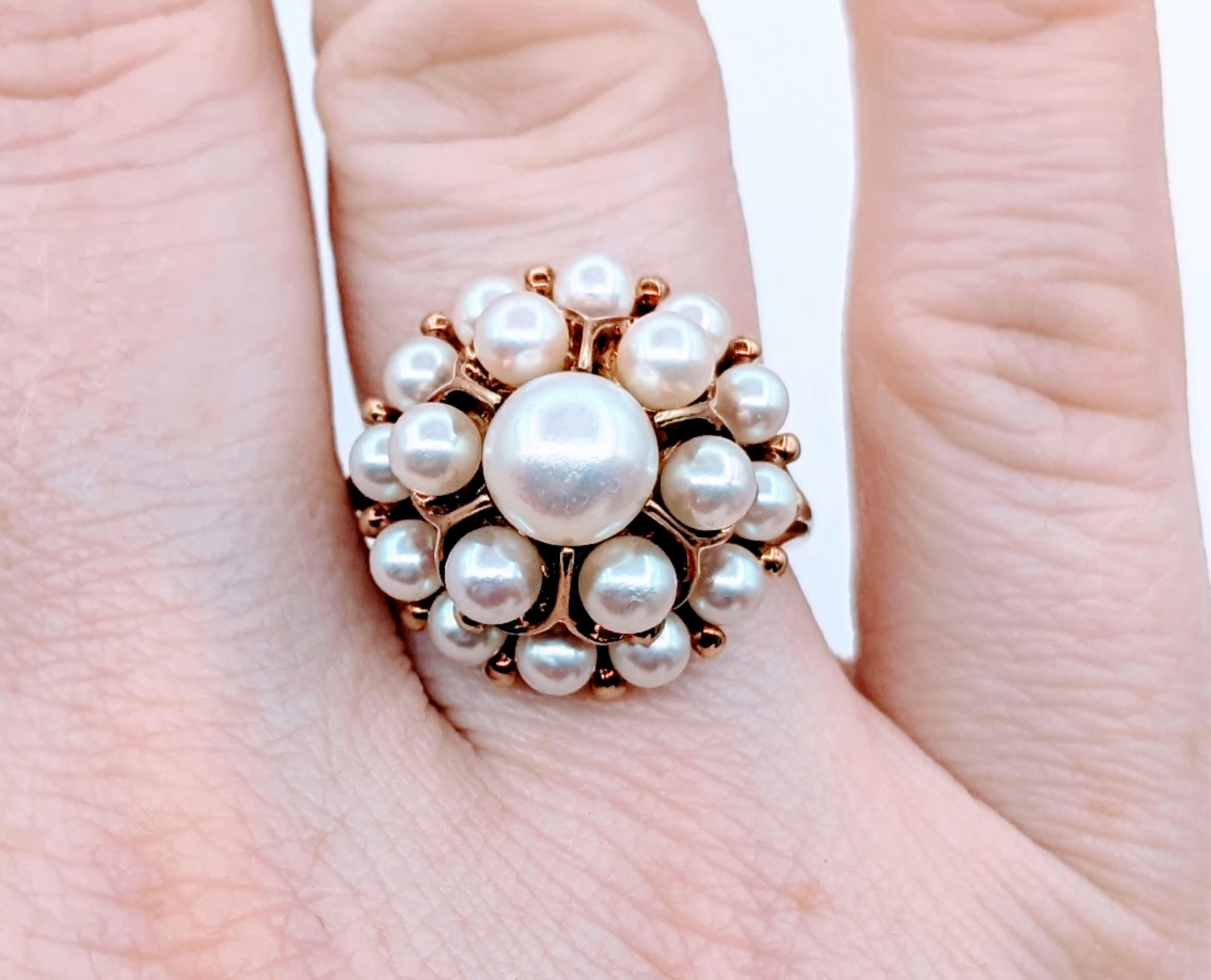 Mikimoto Perlen-Cocktailring für Prinzessin 2