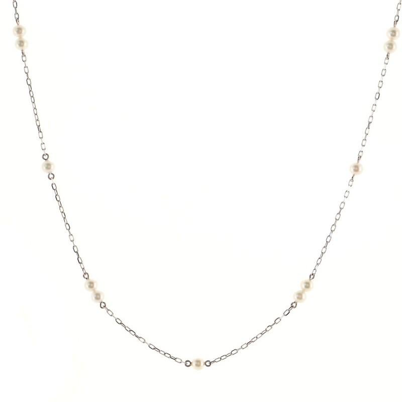 Mikimoto store station necklace