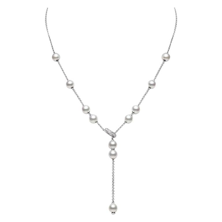 How much is a Mikimoto pearl necklace worth?