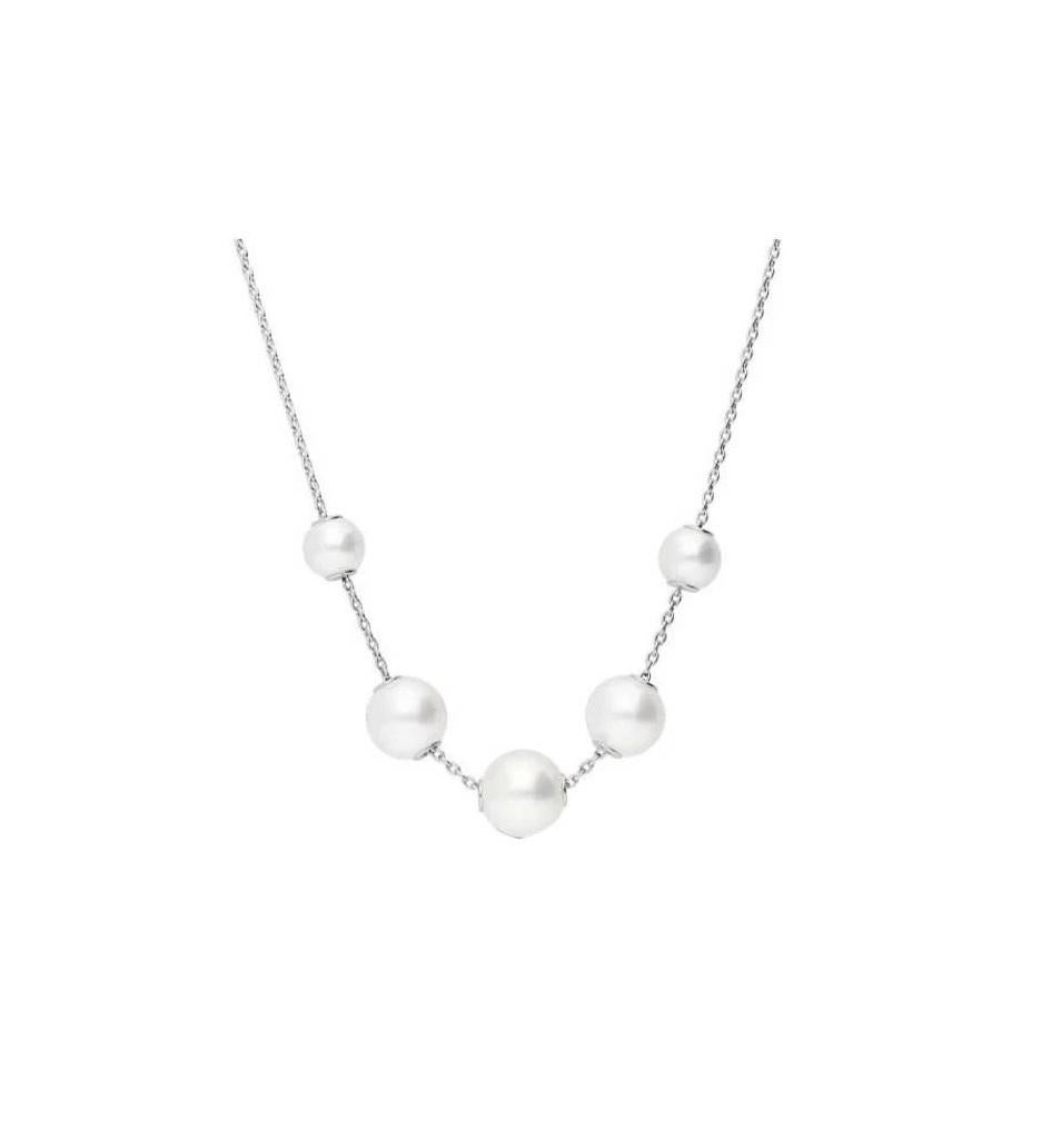 mikimoto 5 pearl necklace