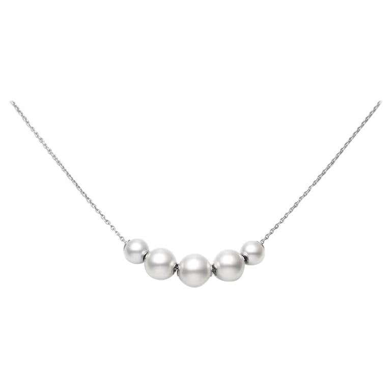 Mikimoto graduated pearl necklace Clearance
