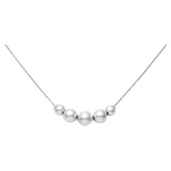 Mikimoto Collier de perles en mouvement avec perles (MPQ10082AXXW)