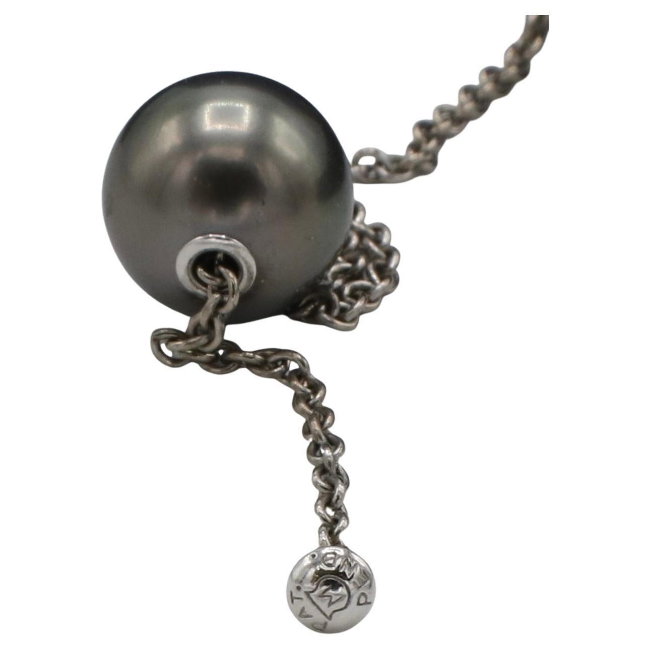 Donna Mikimoto Pearls Motion Collana con perle coltivate dei mari del sud e diamanti in vendita