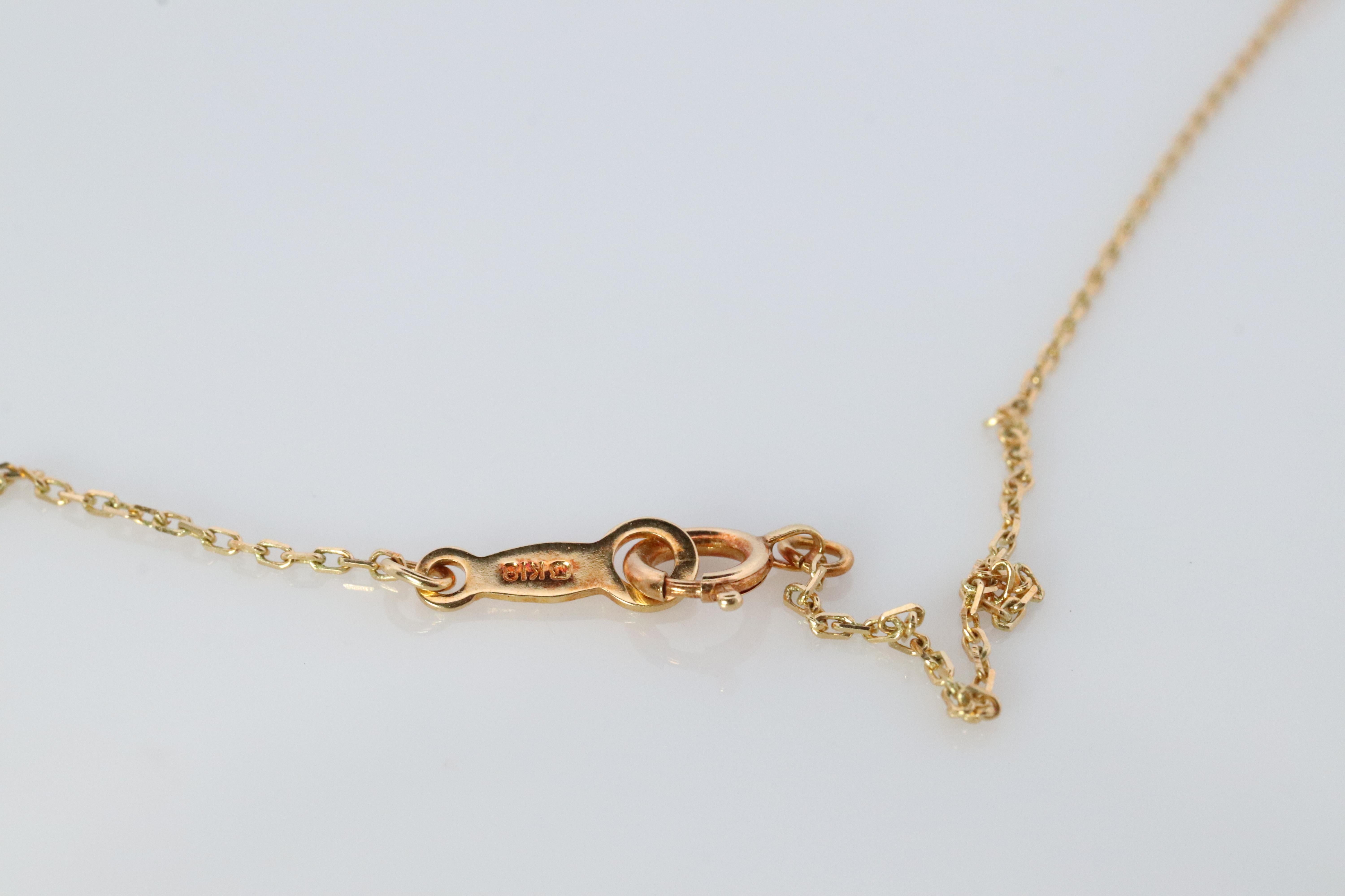 Modern Mikimoto Pendant. Vintage 18k Gold Mikimoto Pearl Diamond Necklace. For Sale