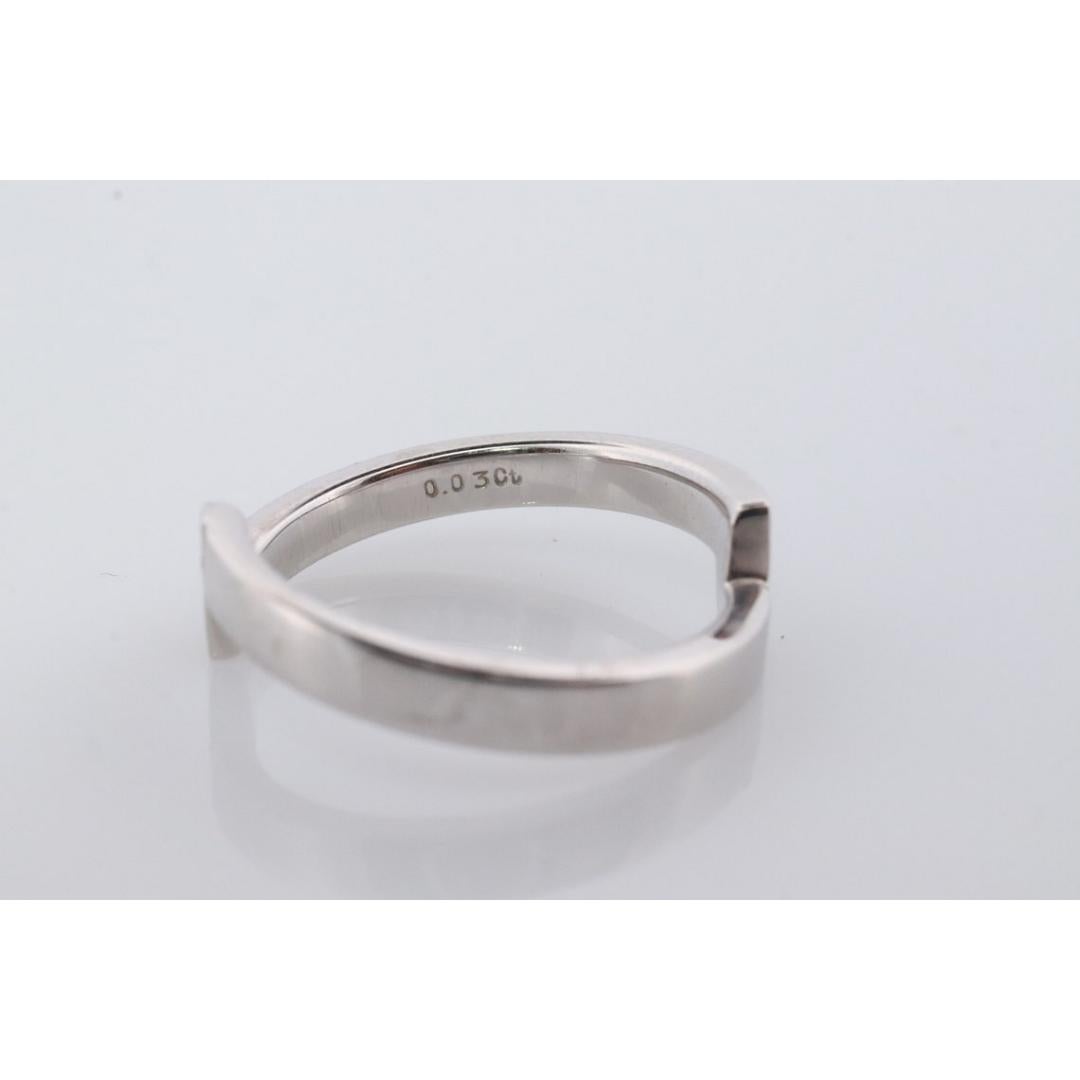 Anneau de Mikimoto. Bague vintage à diamants Mikimoto 750 Diamant Mikimoto en vente 1