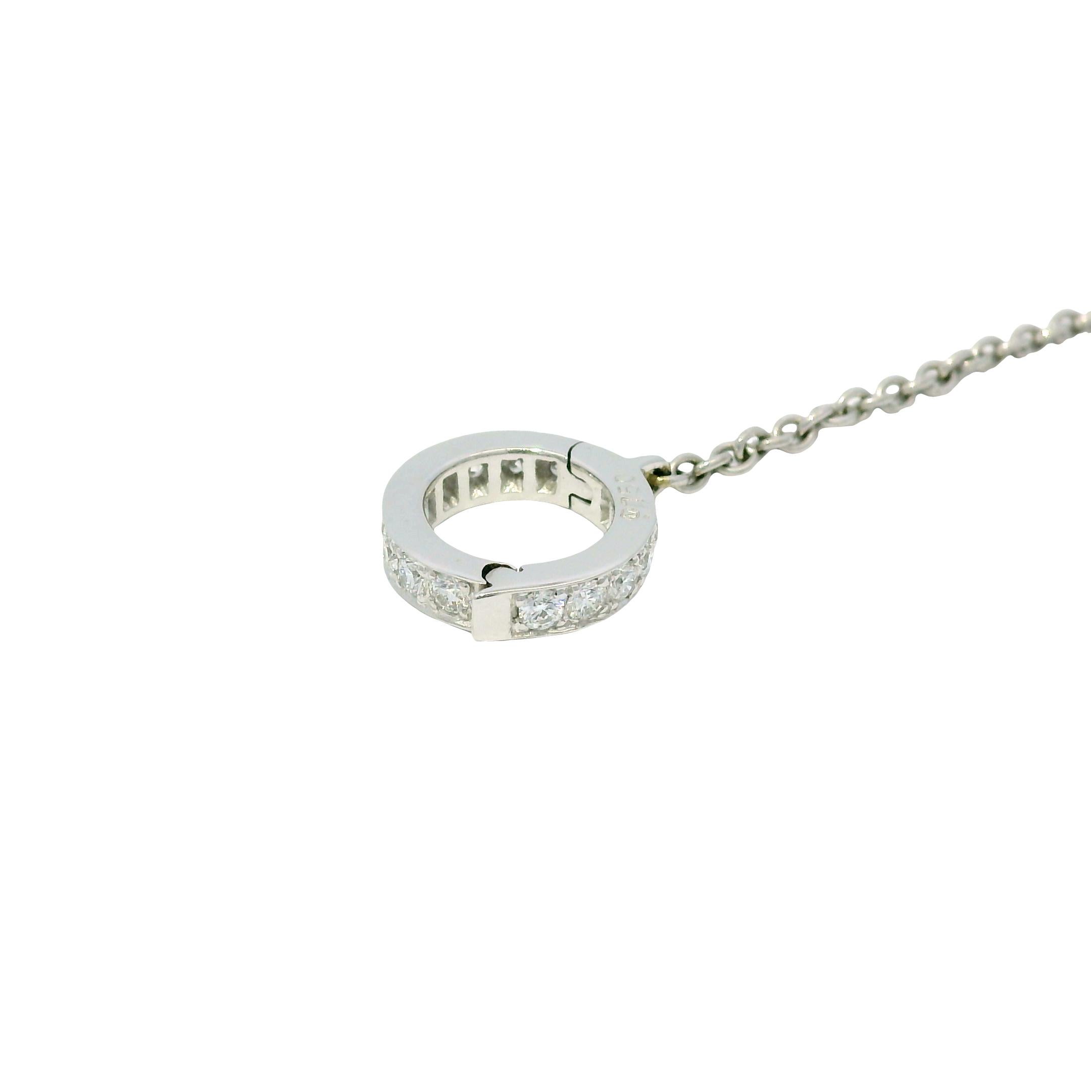Mikimoto South Sea Pearl & Natural Diamond 18-Karat Lariat Necklace In Stock (Rundschliff) im Angebot