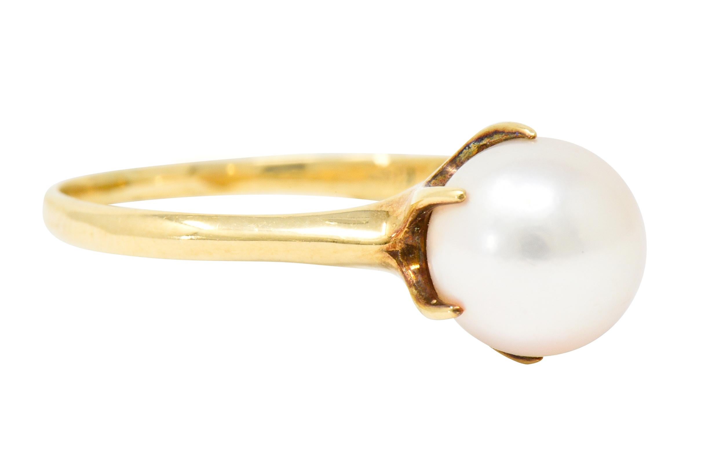 pearl ring designs for ladies