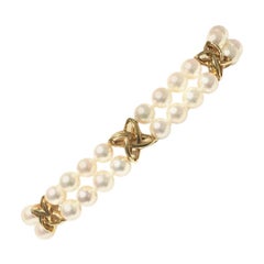 Mikimoto White South Sea Pearl Gold Bracelet PDH7K