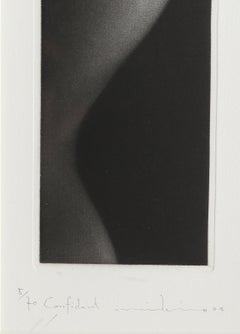 Confident, Contemporary Mezzotint by Mikio Watanabe