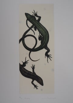 Lizards - Original handsigned etching / 90ex