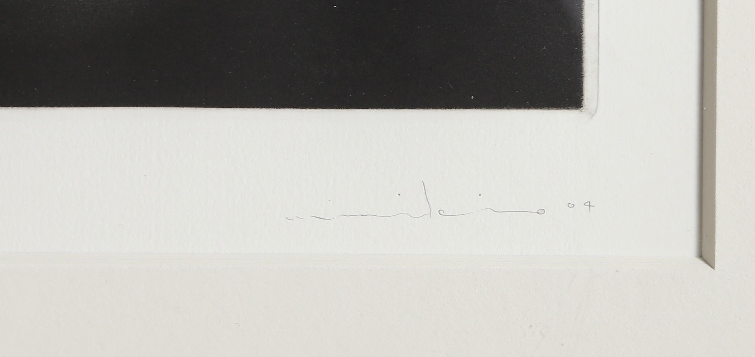 Voie Lactee, Contemporary Mezzotint by Mikio Watanabe For Sale 1