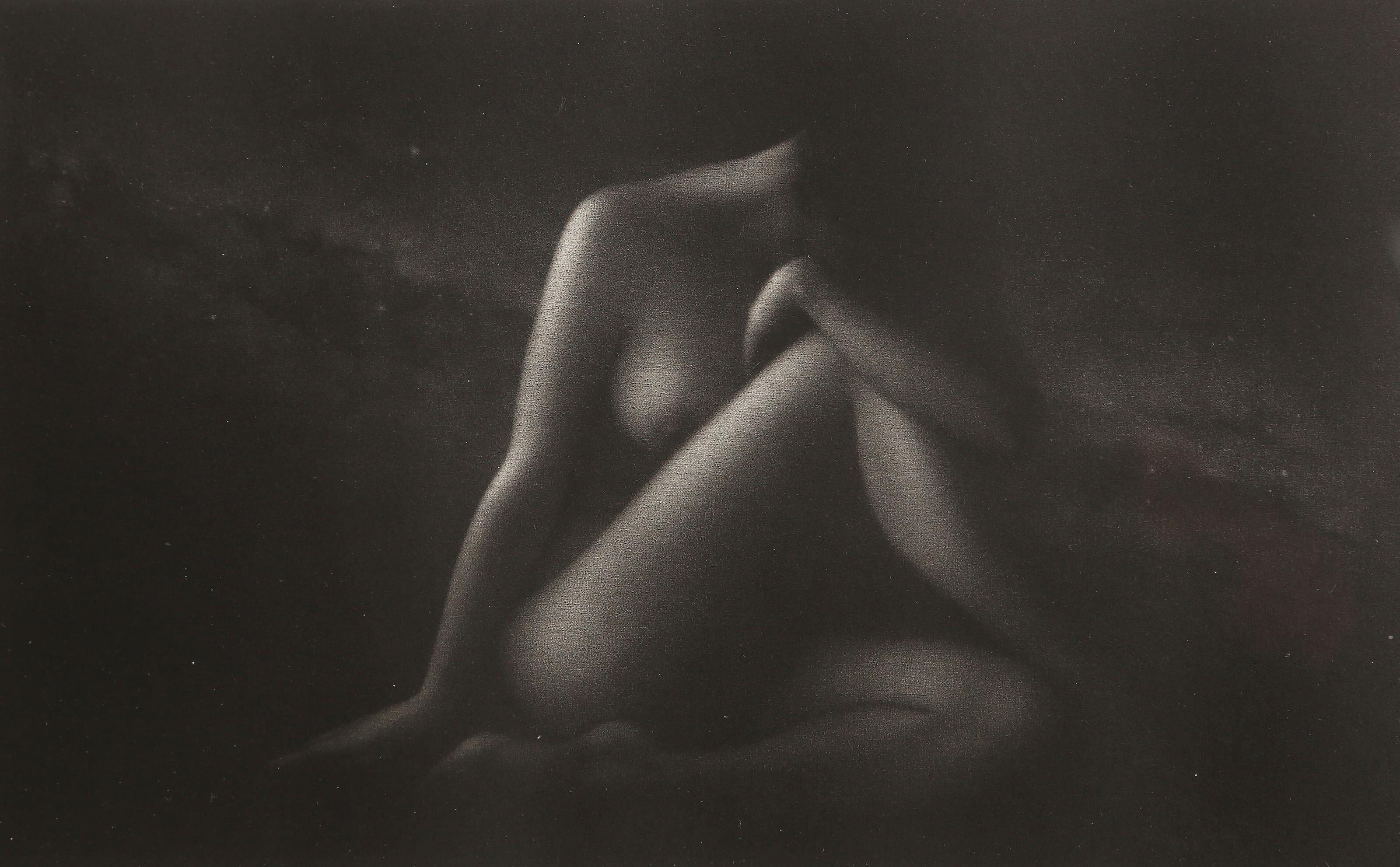Voie Lactee, Contemporary Mezzotint by Mikio Watanabe For Sale 2