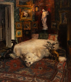 Miklós Mihalovits (1888-1960): An enetriour of an art collector