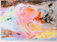 « Fly to Byzantium », grand monotype abstrait de l'artiste de la baie de San Francisco