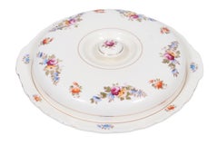 Mikori Ware Japanese Lidded Ceramic Serving Dish