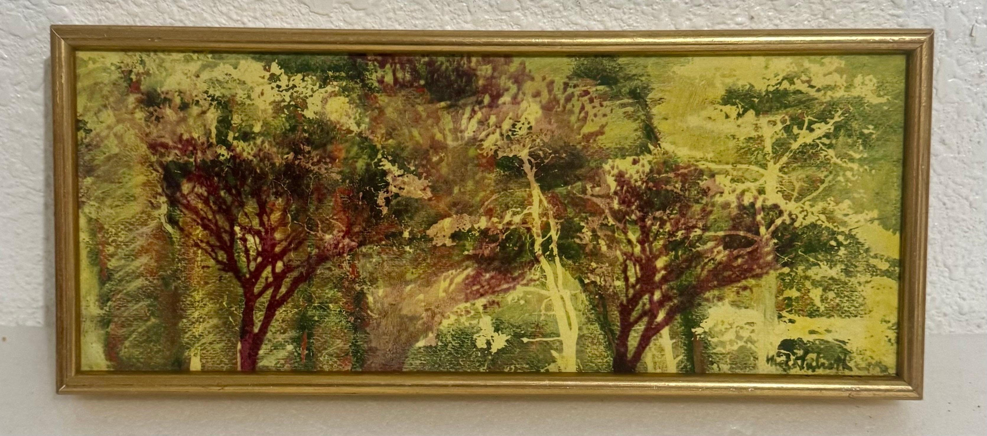 Mil Lubroth Gemischte Medien Ölgemälde Zeitgenössische weibliche abstrakte Expressionisten im Angebot 2