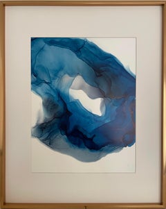 Mila Akopova - Emotion - abstract painting, made in blue color Emotion - abstract painting, made in blue color