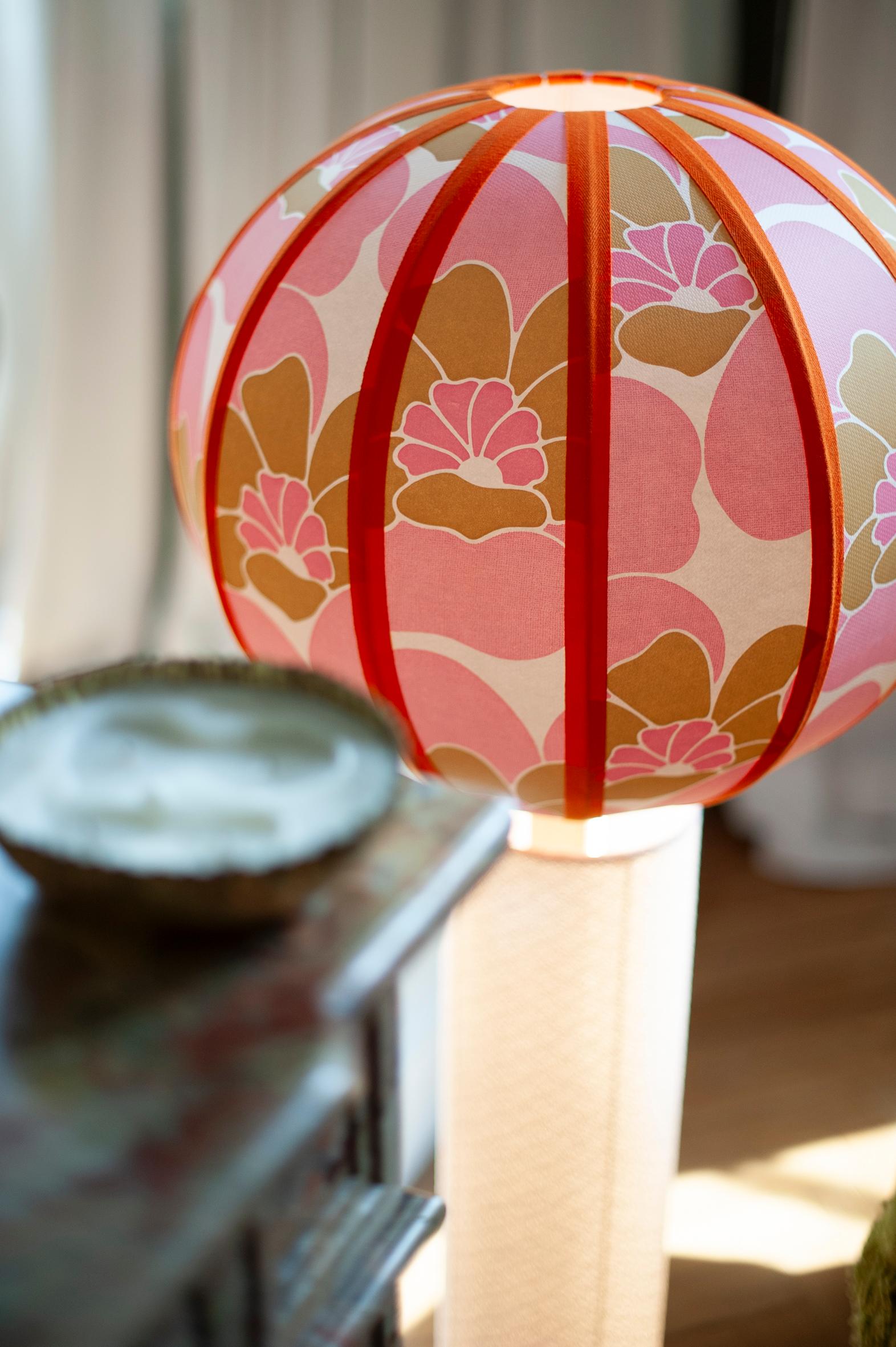 Contemporary Mila Floor Lamp / Pink Lady Collection / Angélique Delaire  For Sale