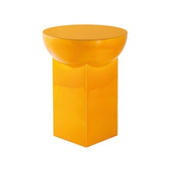 Mila High Yellow Side Table by Pulpo