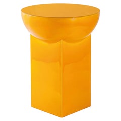 Mila High Yellow Side Table by Pulpo