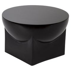 Mila Large Black Side Table by Pulpo