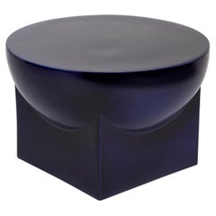 Mila Large Blue Side Table by Pulpo