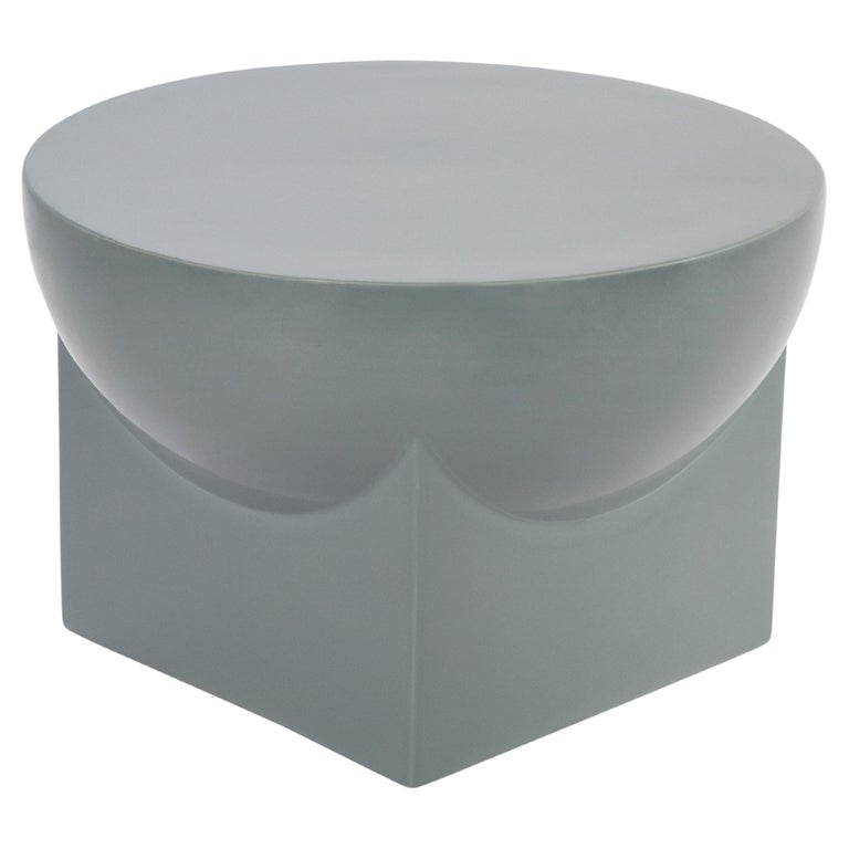 Mila Large Grey Side Table by Pulpo For Sale at 1stDibs