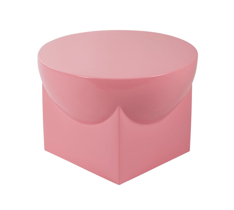 Mila Large White Side Table by Pulpo For Sale at 1stDibs