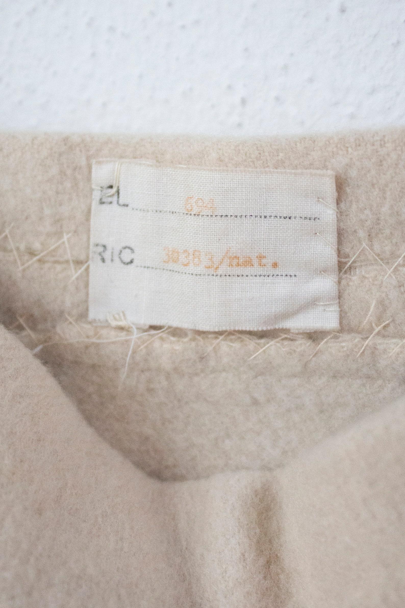 Mila Schön Alta Moda hiver 1973 écru cachemire laine space age jupe tailleur  en vente 3