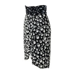 Mila Schön Beaded Skirt - '90s