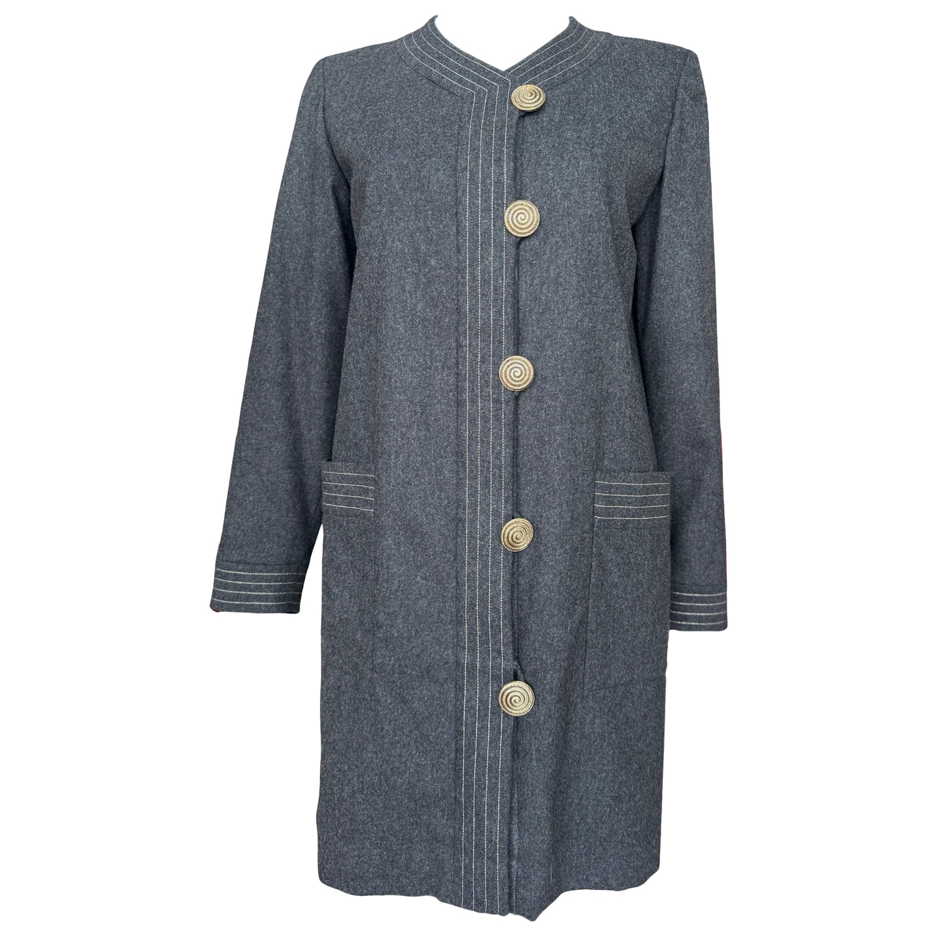 Mila Schon Cashmere Grey Coat