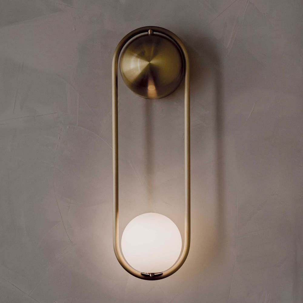 Honoring the signature attributes of the Mila pendant series, the Mila wall sconce is the long-awaited extension to the timeless product line. Lauding the subtlety in detail that makes the light so special, the Mila Sconce is a delicately balanced