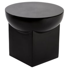 Mila Small Black Side Table by Pulpo