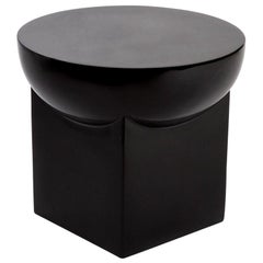 Mila Small, Table, Black, Ceramic, Minimal, European, 21st Century