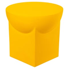 Mila Small Yellow Side Table by Pulpo