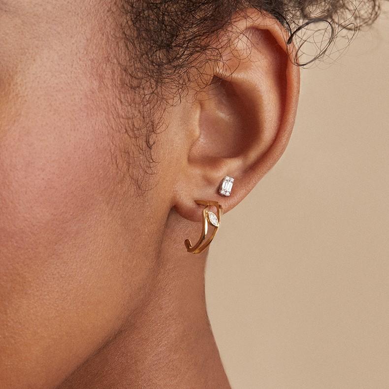 kintsugi earrings