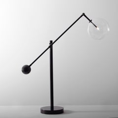Lampada da tavolo Milan Black Gunmetal di Schwung
